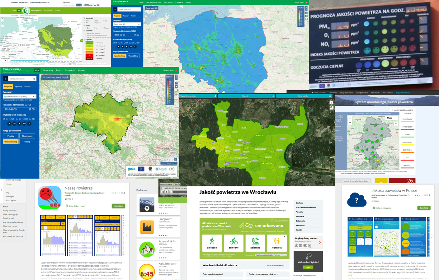 Źródła informacji o jakości powietrza