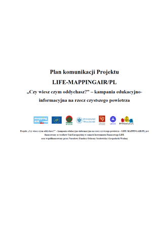 Plan komunikacji Projektu