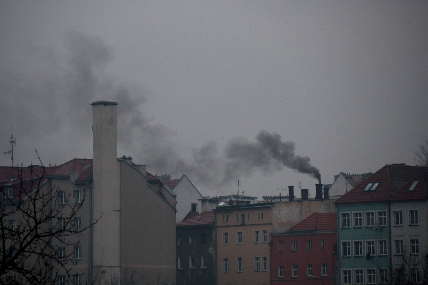 Kłodzko - dymiący komin 1