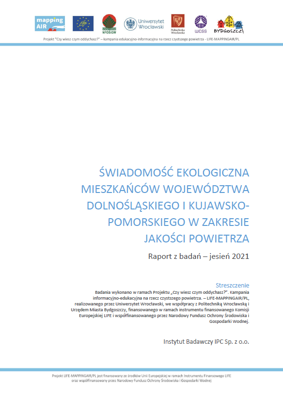 Raport Świadomość ekologiczna 2021