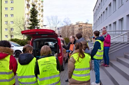 Warsztaty pt. „Rola pomiarów patrolowych w badaniach jakości powietrza” - pomiary patrolowe
