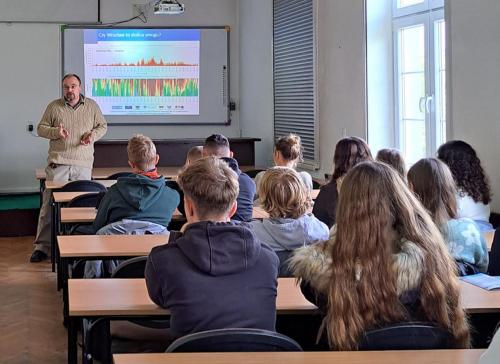DFN 2022 dzień trzeci, zajęcia "Jakość powietrza na Dolnym Śląsku"